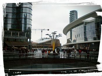 View of buildings in city