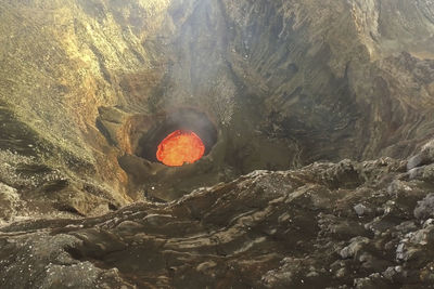 Scenic view of cave