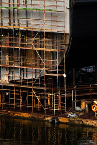 Built structure in water