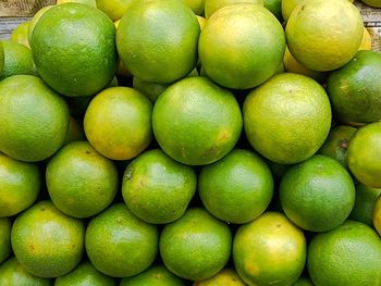 Full frame shot of green apples