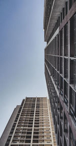 Low angle view of buildings against sky