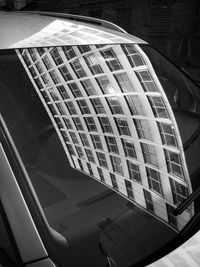 Low angle view of modern building