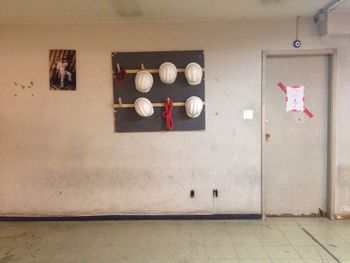 Close-up of red wall