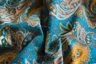 Full frame shot of patterned fabric