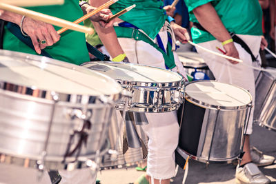 Group of people playing guitar