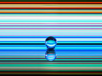 Full frame shot of multi colored glass