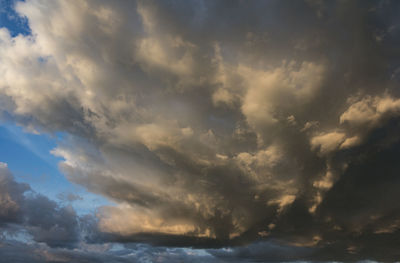 Close-up of dramatic sky