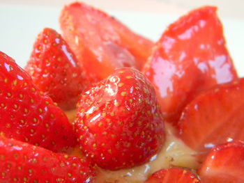 Close-up of strawberries