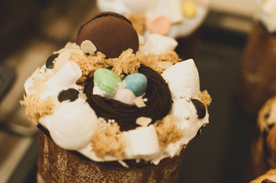 Close-up of cake
