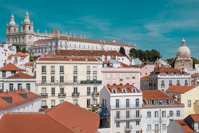 Buildings in city