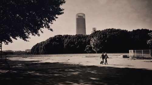 View of city against sky