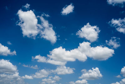 Low angle view of clouds in sky