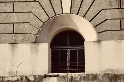 Entrance of old building