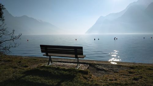 A bench on the paradise