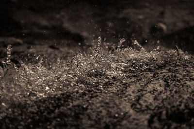 Full frame shot of wet water