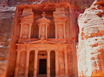 Low angle view of historical building