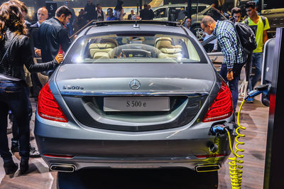Group of people in car