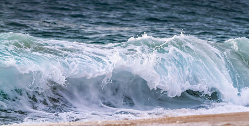 Close-up of wave in sea