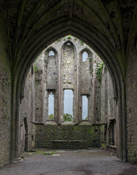 View of old building