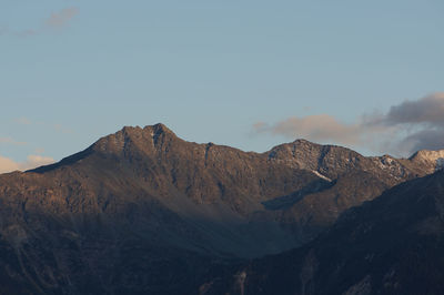 Scenic view of mountains