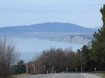 High angle view of a mountain