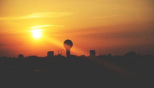 Scenic view of sunset