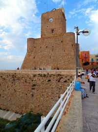 View of historic building against sky