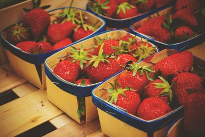 Close-up of strawberries