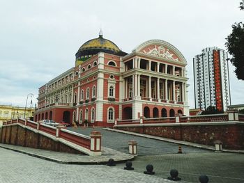 View of built structure against sky