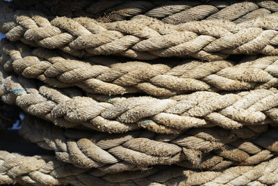 Full frame shot of rope