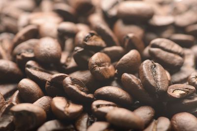 Full frame shot of coffee beans