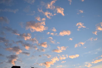 Low angle view of sky