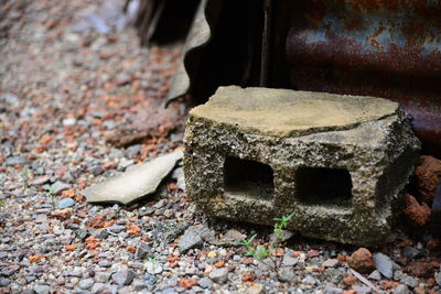 Close-up of stones