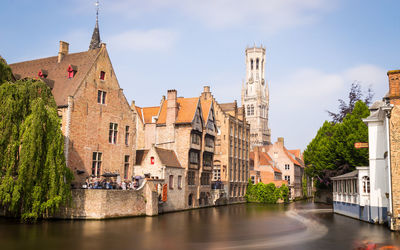 Panoramic view of buildings and city against sky