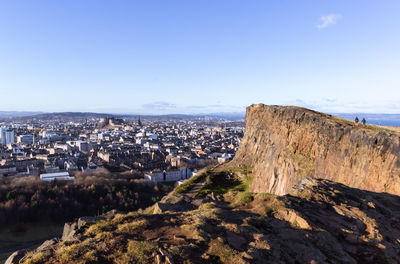 The peak of salisbury crags