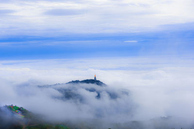 Low angle view of clouds in sky