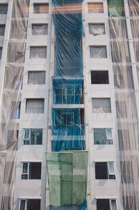 Full frame shot of modern building