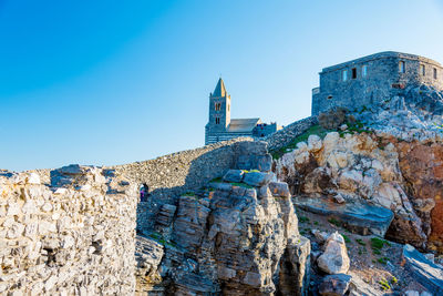 Church of st peter against clear blue sky