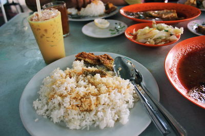 Close-up of meal