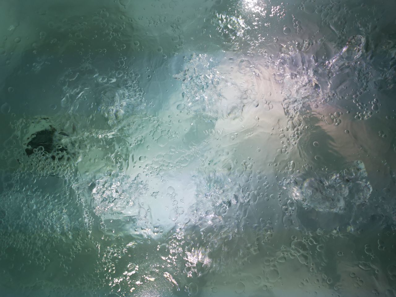 HIGH ANGLE VIEW OF BEACH