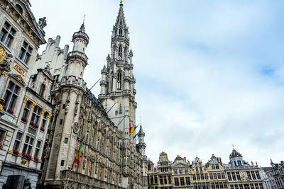 Low angle view of cathedral against sky