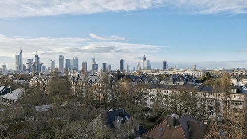 Cityscape against sky