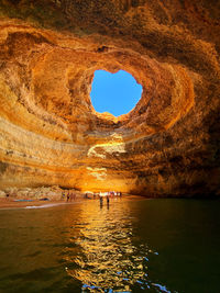 Group of people on rock