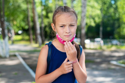 Portrait of girl