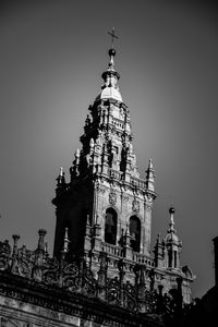 Low angle view of traditional building against sky