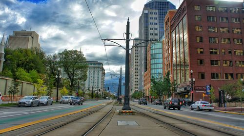 Traffic on city street