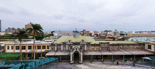 Cityscape against sky