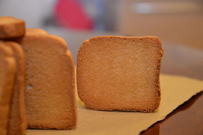 Close-up of chocolate cake