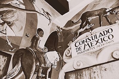 Close-up of built structure