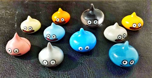 High angle view of toys on table